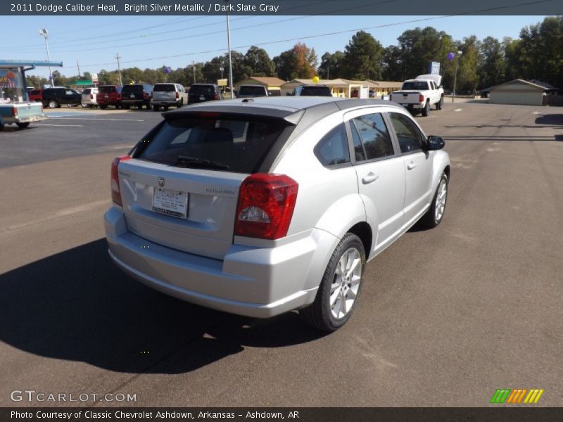 Bright Silver Metallic / Dark Slate Gray 2011 Dodge Caliber Heat