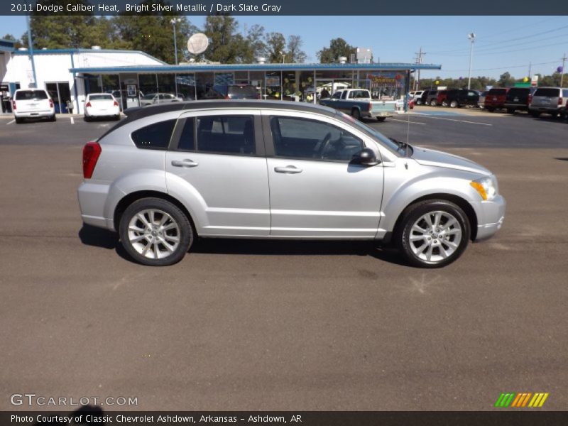 Bright Silver Metallic / Dark Slate Gray 2011 Dodge Caliber Heat