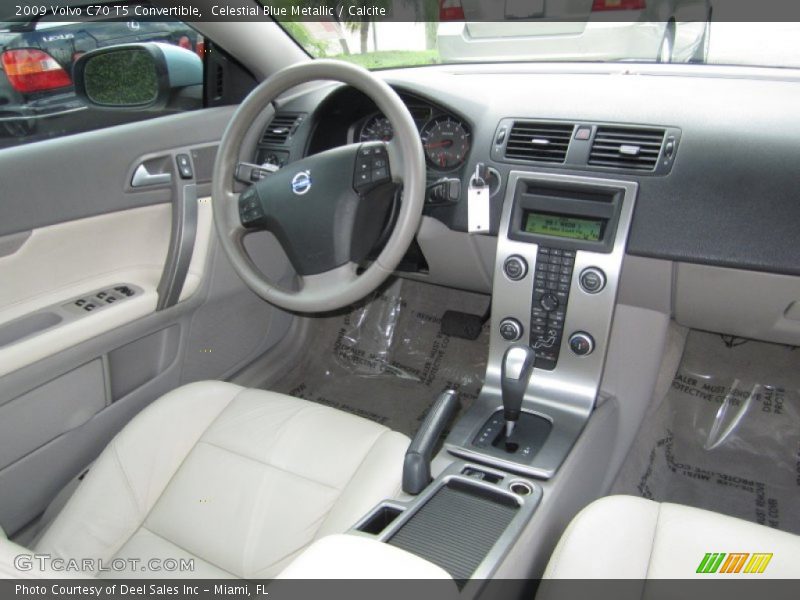 Celestial Blue Metallic / Calcite 2009 Volvo C70 T5 Convertible