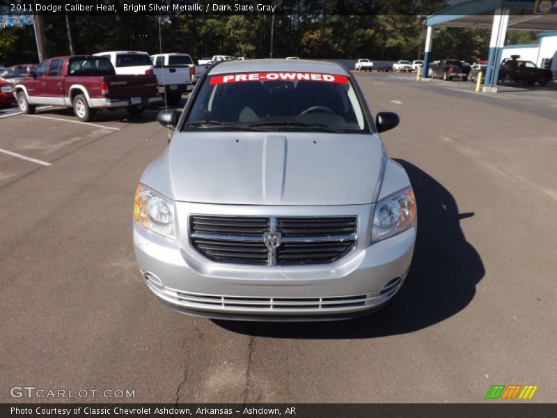 Bright Silver Metallic / Dark Slate Gray 2011 Dodge Caliber Heat