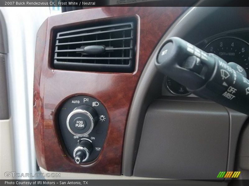 Frost White / Neutral 2007 Buick Rendezvous CX