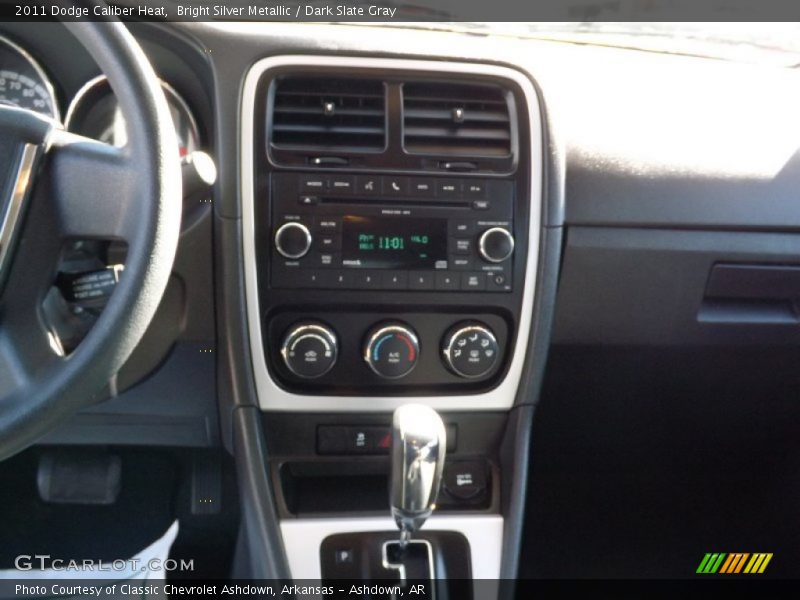 Bright Silver Metallic / Dark Slate Gray 2011 Dodge Caliber Heat