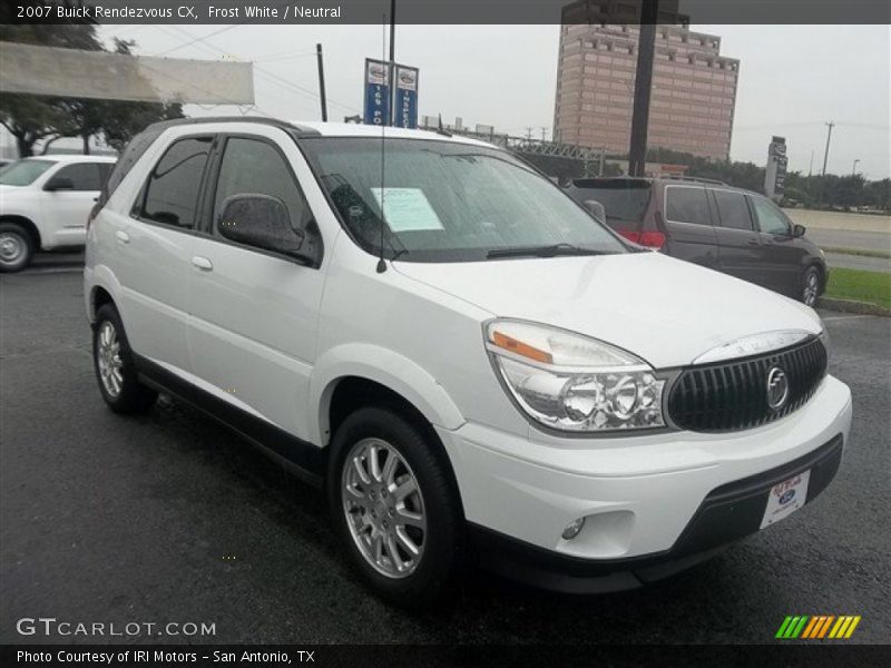 Frost White / Neutral 2007 Buick Rendezvous CX