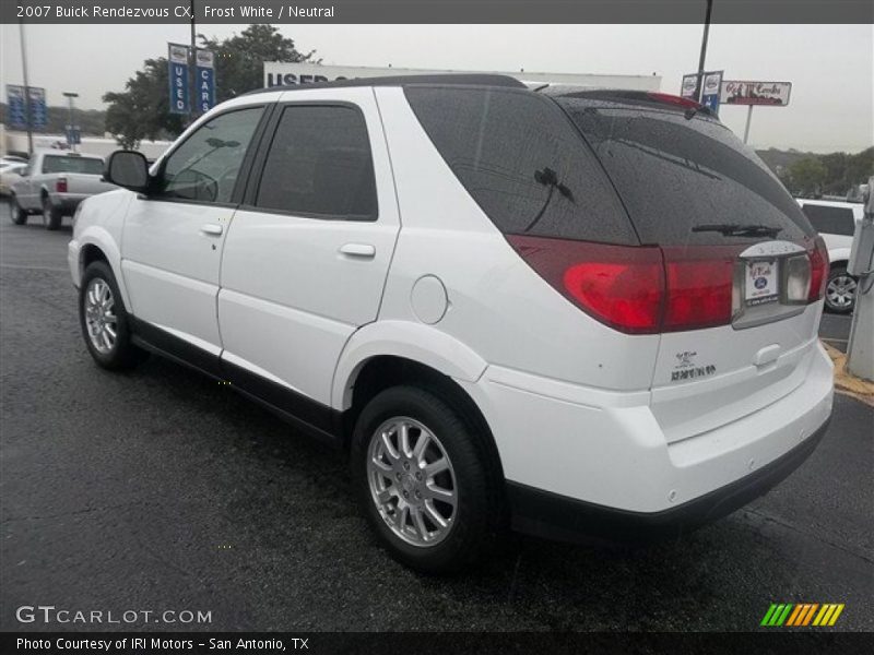 Frost White / Neutral 2007 Buick Rendezvous CX