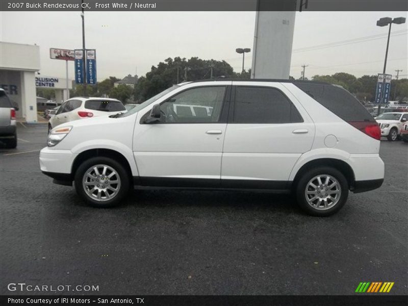 Frost White / Neutral 2007 Buick Rendezvous CX