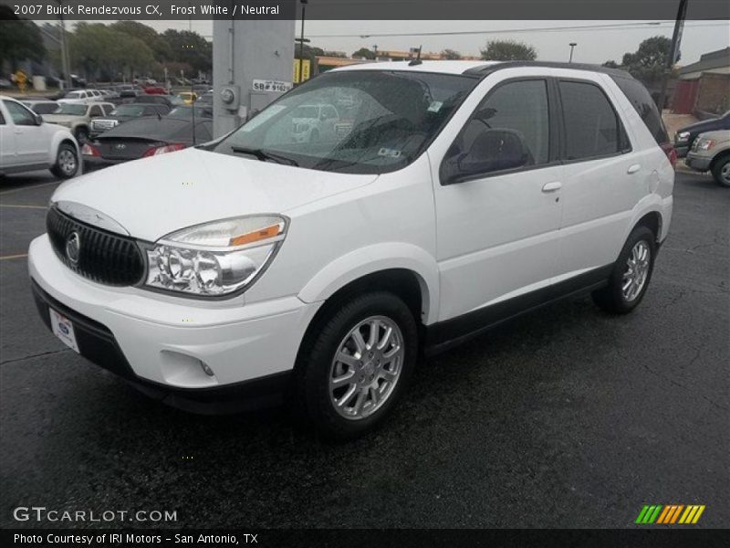 Frost White / Neutral 2007 Buick Rendezvous CX
