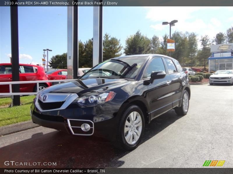 Crystal Black Pearl / Ebony 2010 Acura RDX SH-AWD Technology