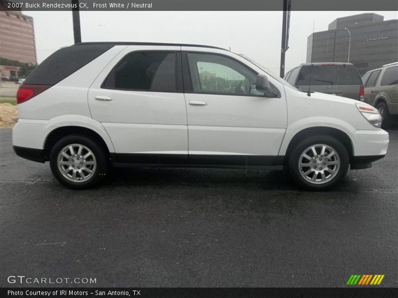 Frost White / Neutral 2007 Buick Rendezvous CX