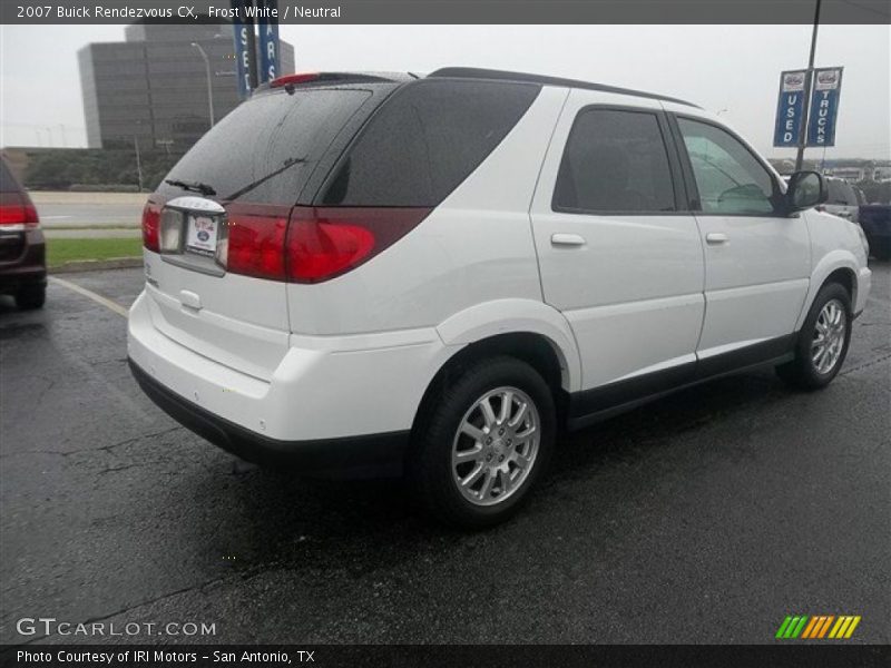 Frost White / Neutral 2007 Buick Rendezvous CX