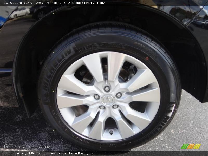 Crystal Black Pearl / Ebony 2010 Acura RDX SH-AWD Technology