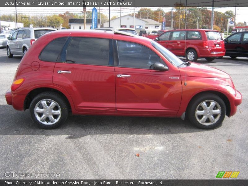 Inferno Red Pearl / Dark Slate Gray 2003 Chrysler PT Cruiser Limited