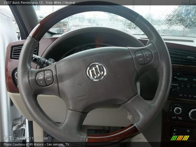 Frost White / Neutral 2007 Buick Rendezvous CX