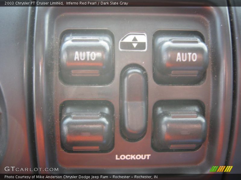 Inferno Red Pearl / Dark Slate Gray 2003 Chrysler PT Cruiser Limited