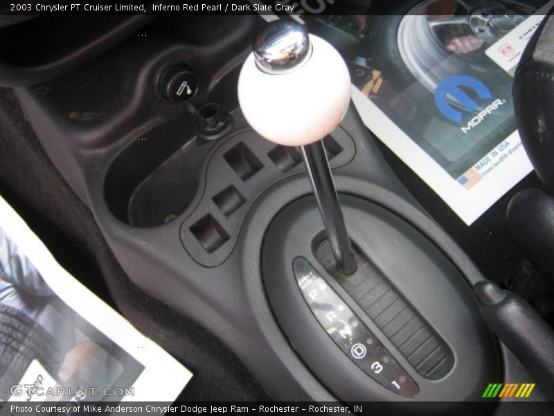 Inferno Red Pearl / Dark Slate Gray 2003 Chrysler PT Cruiser Limited