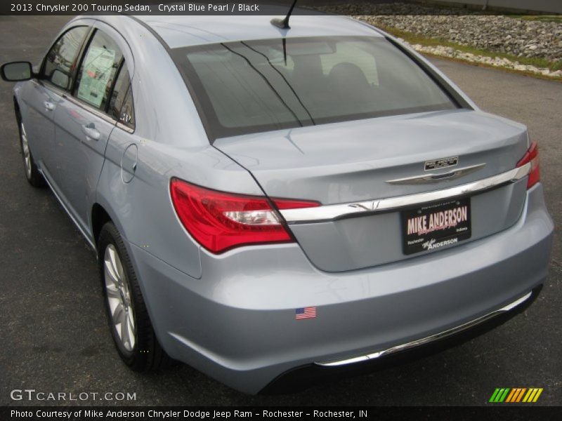 Crystal Blue Pearl / Black 2013 Chrysler 200 Touring Sedan