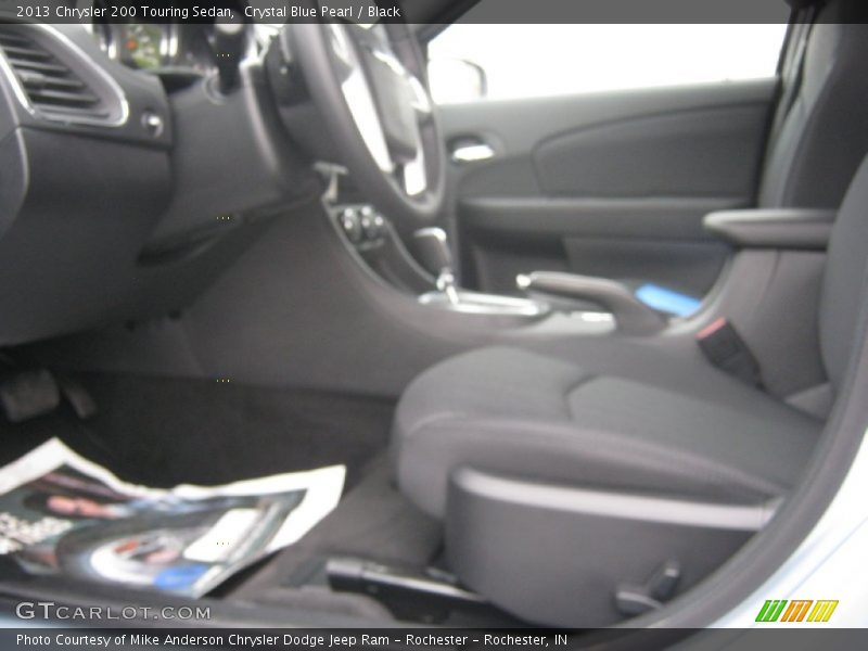 Crystal Blue Pearl / Black 2013 Chrysler 200 Touring Sedan