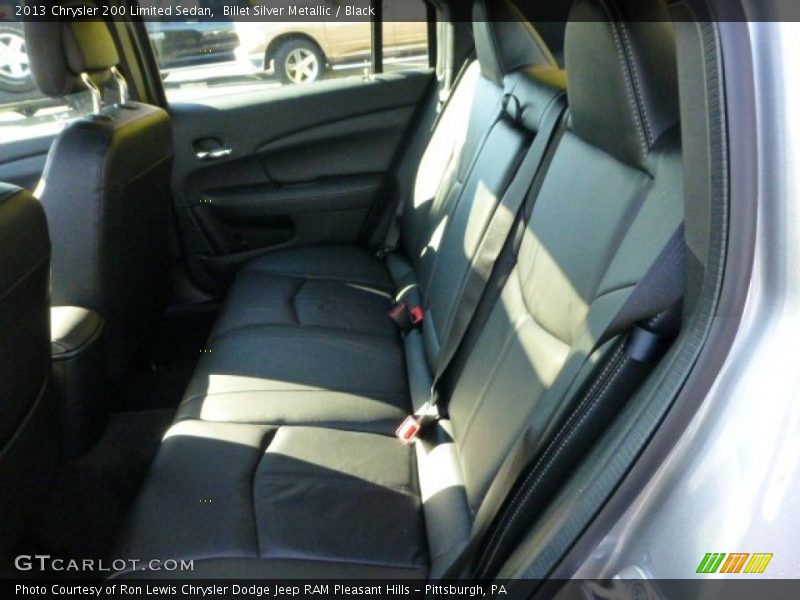 Billet Silver Metallic / Black 2013 Chrysler 200 Limited Sedan