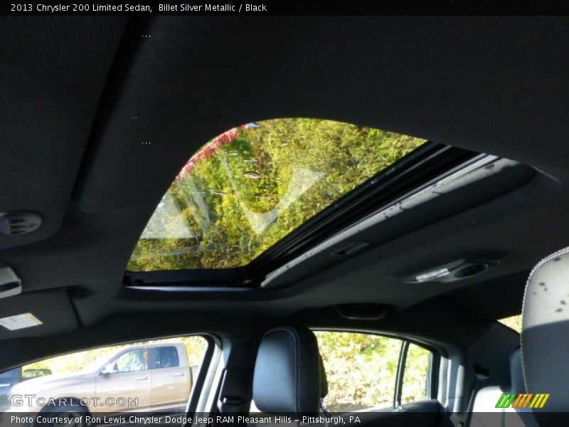 Billet Silver Metallic / Black 2013 Chrysler 200 Limited Sedan
