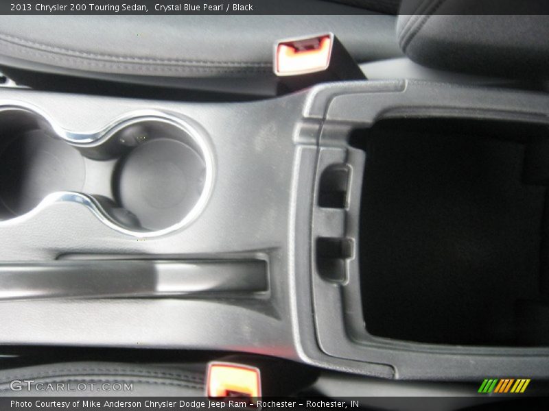 Crystal Blue Pearl / Black 2013 Chrysler 200 Touring Sedan