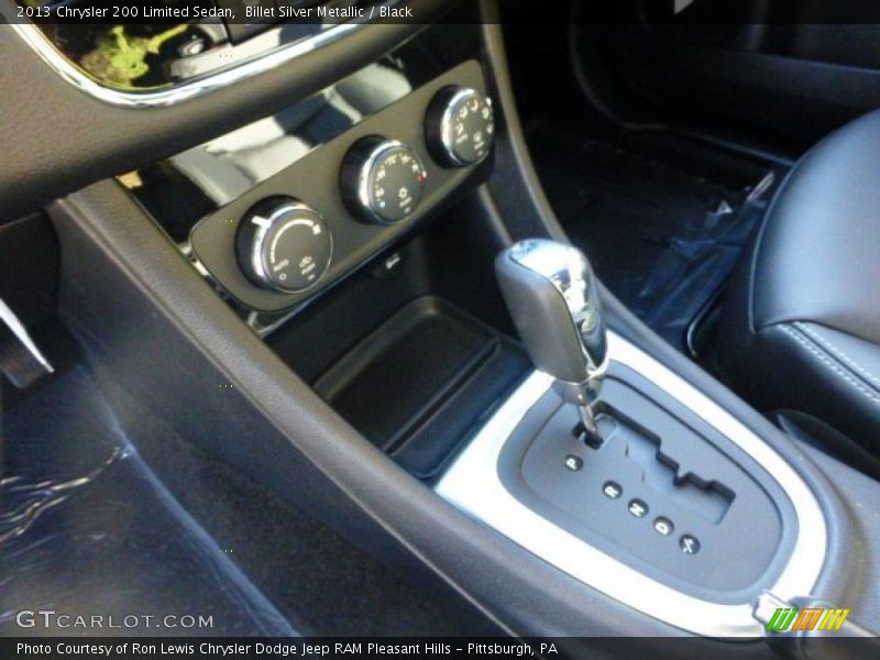 Billet Silver Metallic / Black 2013 Chrysler 200 Limited Sedan