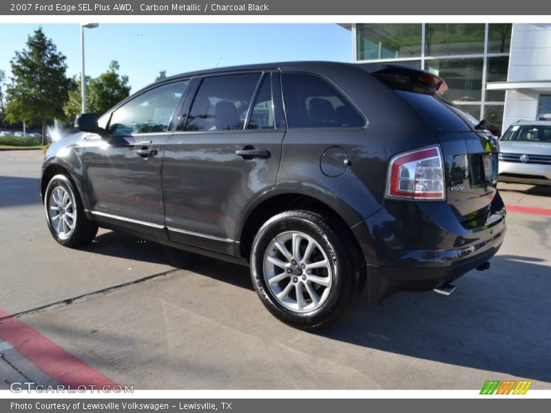 Carbon Metallic / Charcoal Black 2007 Ford Edge SEL Plus AWD