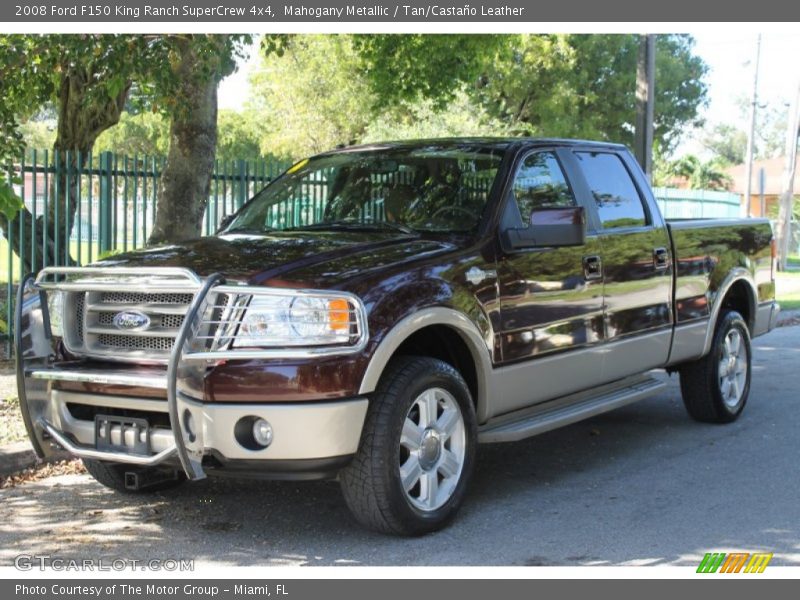 Mahogany Metallic / Tan/Castaño Leather 2008 Ford F150 King Ranch SuperCrew 4x4