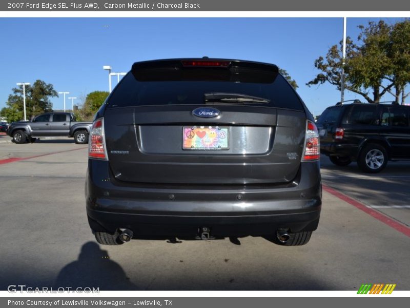 Carbon Metallic / Charcoal Black 2007 Ford Edge SEL Plus AWD