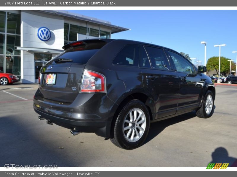 Carbon Metallic / Charcoal Black 2007 Ford Edge SEL Plus AWD