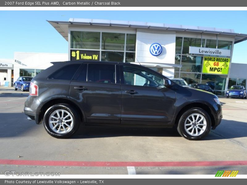 Carbon Metallic / Charcoal Black 2007 Ford Edge SEL Plus AWD