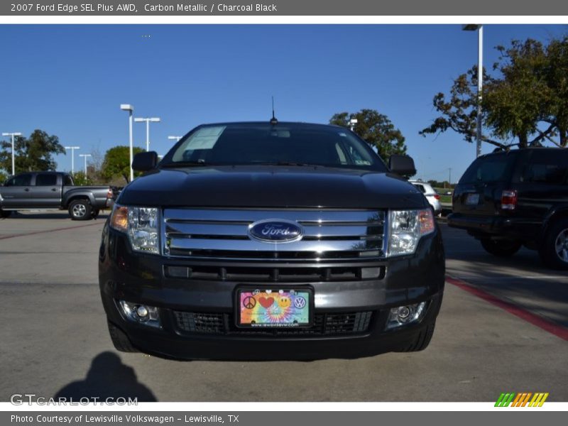 Carbon Metallic / Charcoal Black 2007 Ford Edge SEL Plus AWD