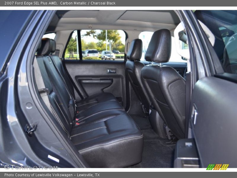  2007 Edge SEL Plus AWD Charcoal Black Interior