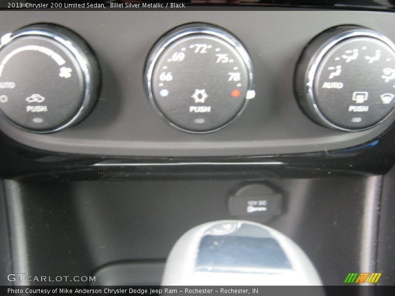 Billet Silver Metallic / Black 2013 Chrysler 200 Limited Sedan