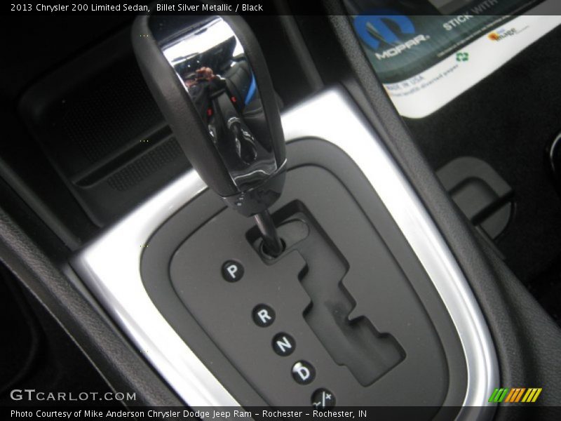 Billet Silver Metallic / Black 2013 Chrysler 200 Limited Sedan