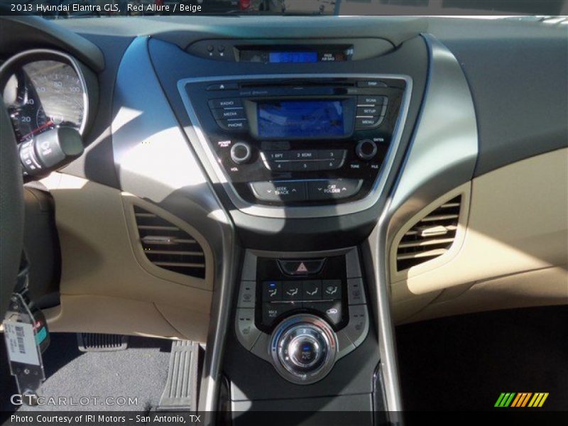 Red Allure / Beige 2013 Hyundai Elantra GLS