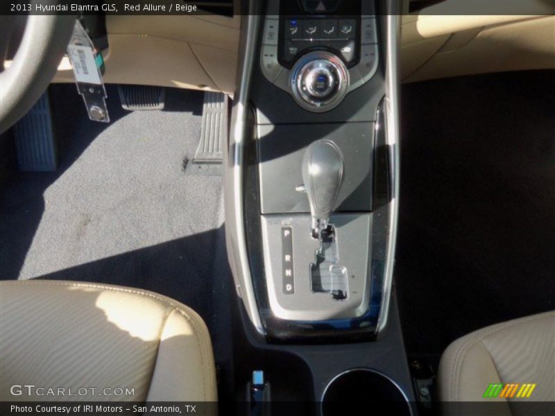 Red Allure / Beige 2013 Hyundai Elantra GLS