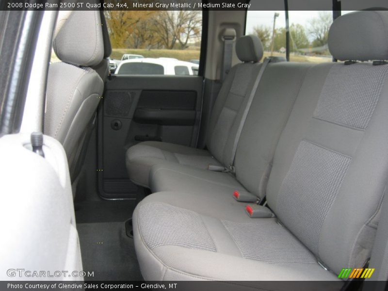 Mineral Gray Metallic / Medium Slate Gray 2008 Dodge Ram 2500 ST Quad Cab 4x4