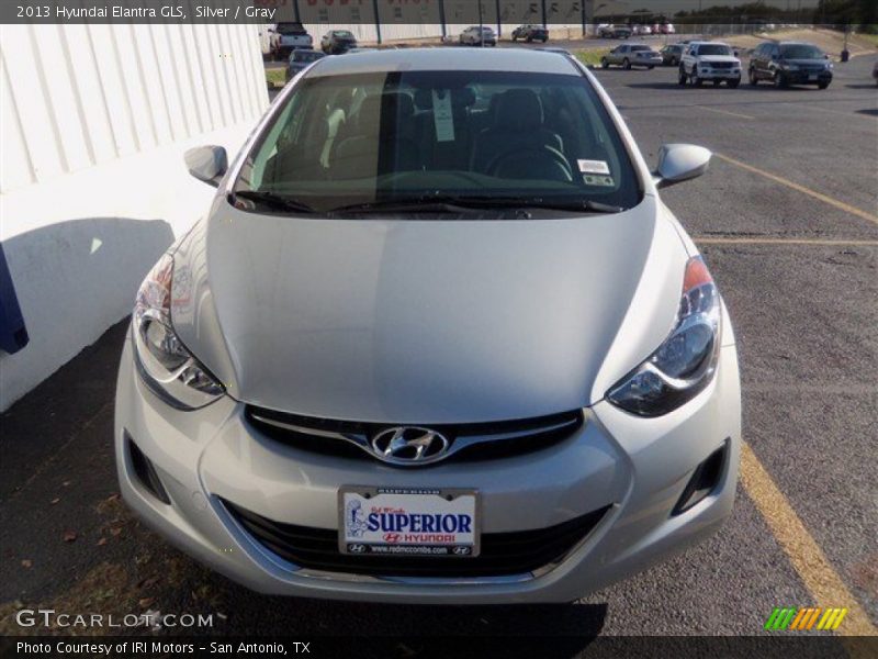 Silver / Gray 2013 Hyundai Elantra GLS