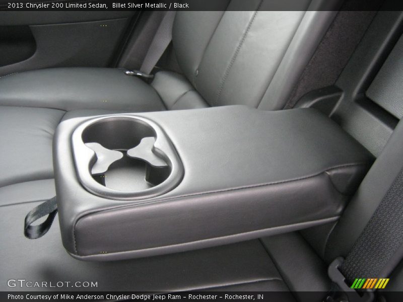 Billet Silver Metallic / Black 2013 Chrysler 200 Limited Sedan