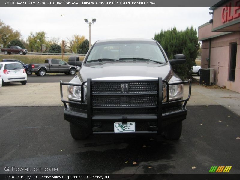 Mineral Gray Metallic / Medium Slate Gray 2008 Dodge Ram 2500 ST Quad Cab 4x4