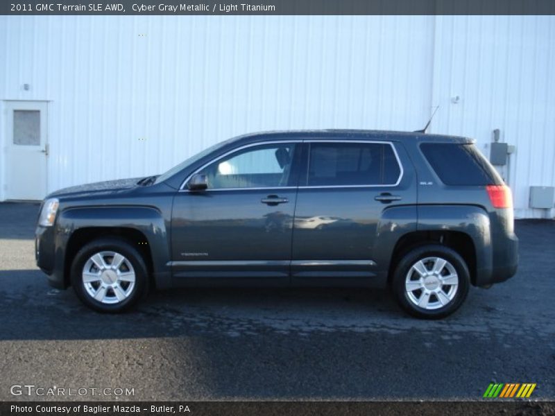 Cyber Gray Metallic / Light Titanium 2011 GMC Terrain SLE AWD