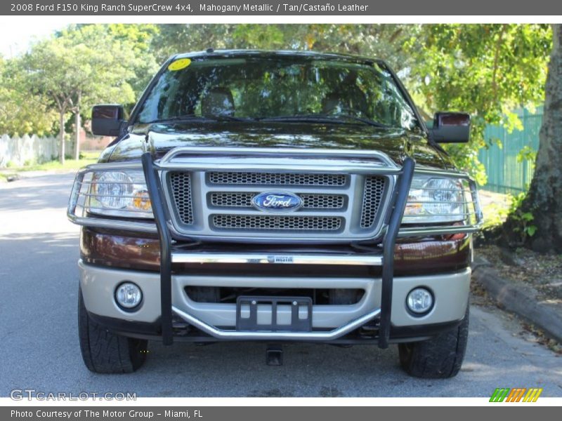 Mahogany Metallic / Tan/Castaño Leather 2008 Ford F150 King Ranch SuperCrew 4x4