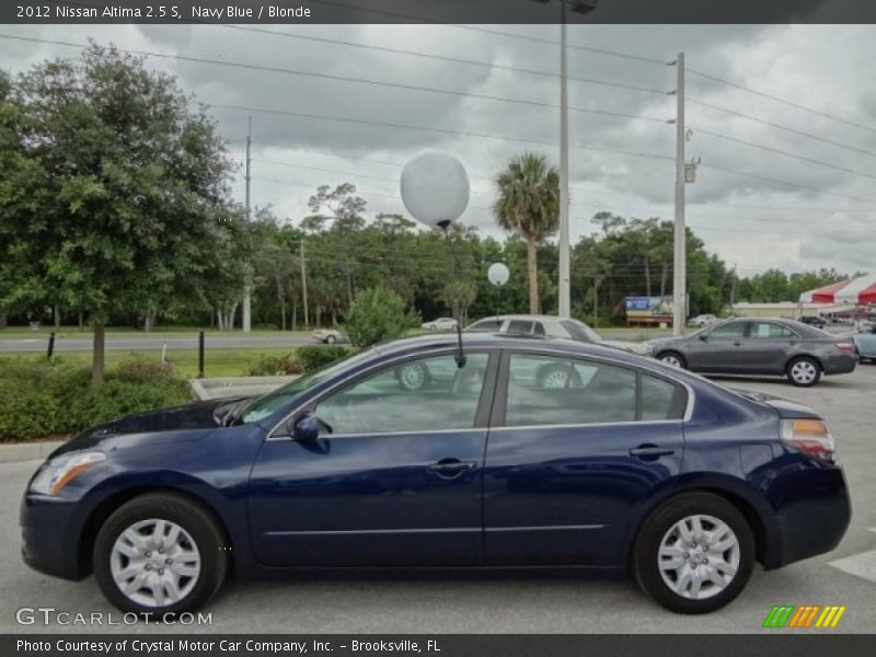 Navy Blue / Blonde 2012 Nissan Altima 2.5 S