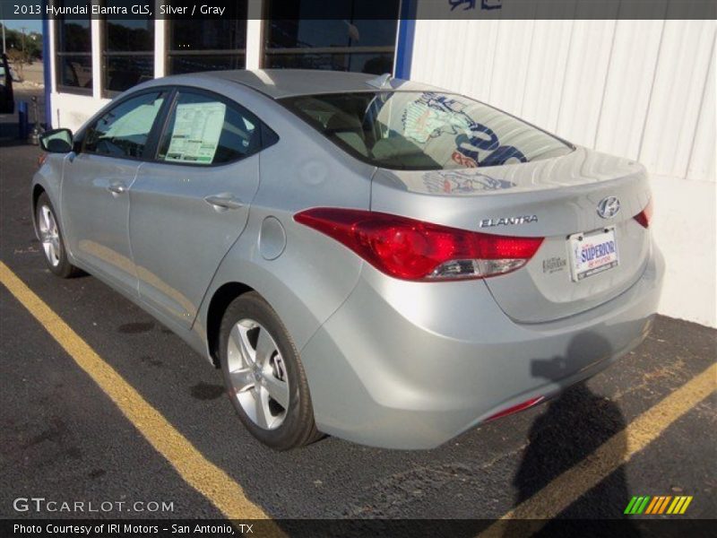 Silver / Gray 2013 Hyundai Elantra GLS