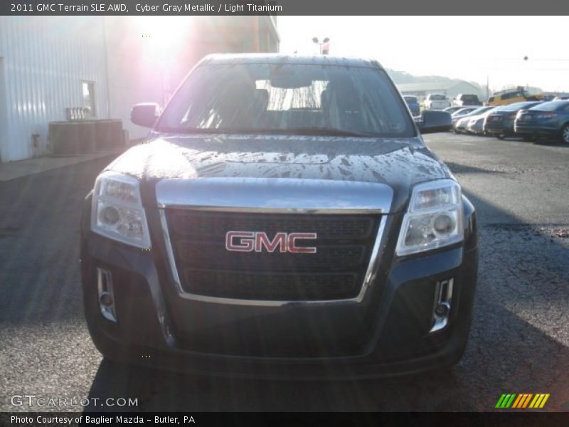 Cyber Gray Metallic / Light Titanium 2011 GMC Terrain SLE AWD