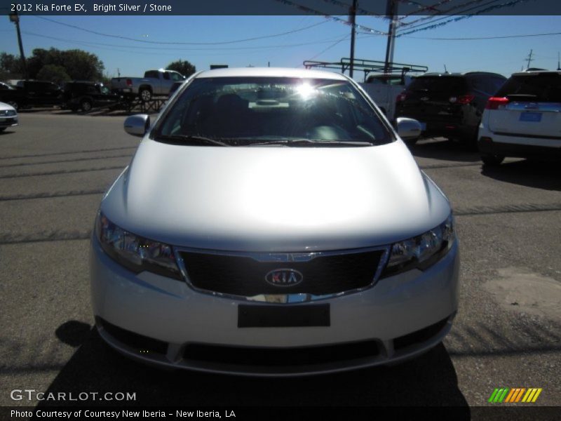 Bright Silver / Stone 2012 Kia Forte EX
