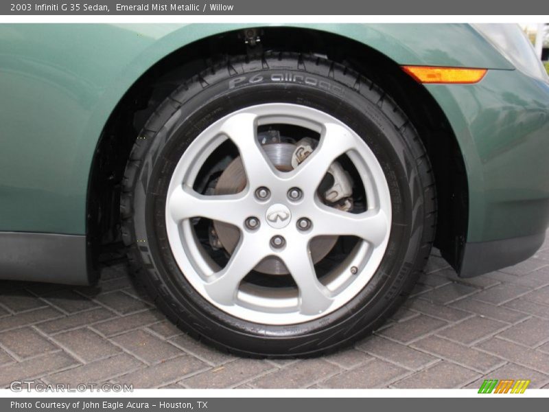  2003 G 35 Sedan Wheel