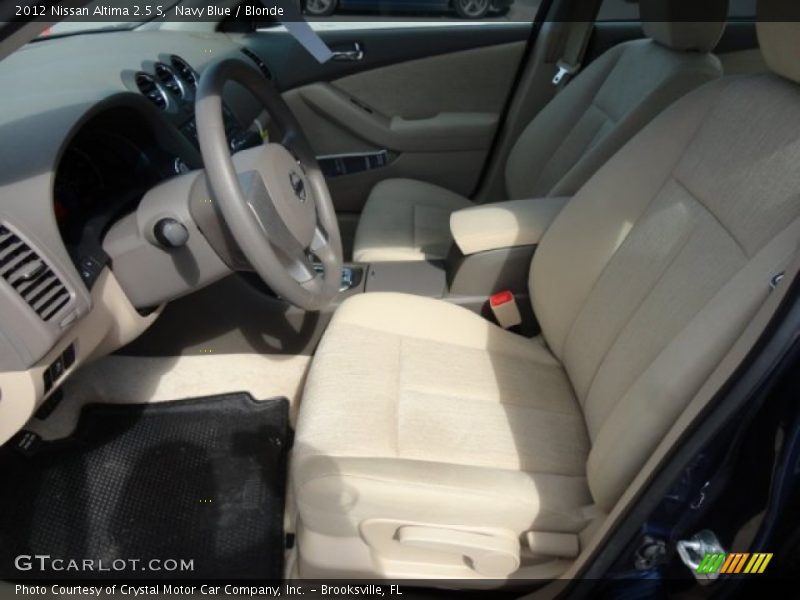 Navy Blue / Blonde 2012 Nissan Altima 2.5 S