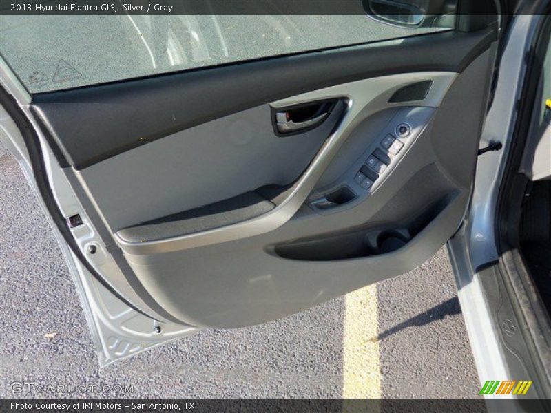 Silver / Gray 2013 Hyundai Elantra GLS