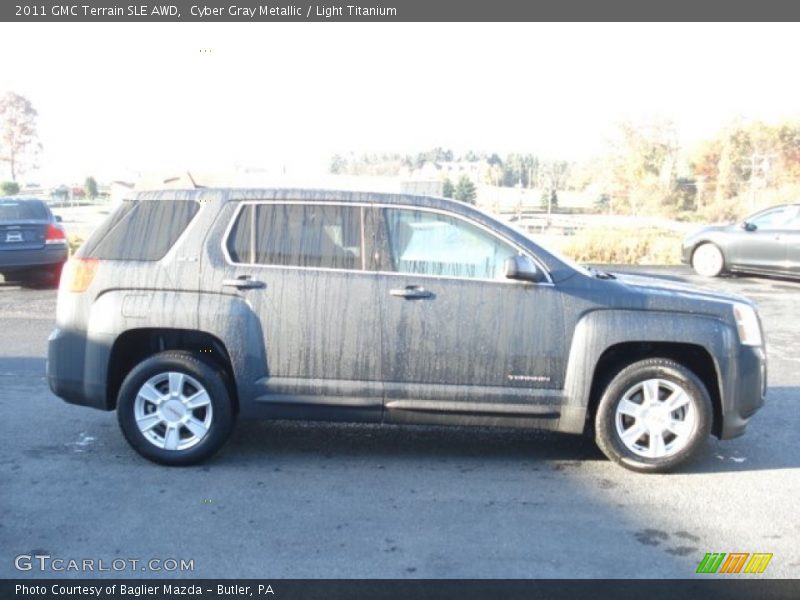 Cyber Gray Metallic / Light Titanium 2011 GMC Terrain SLE AWD