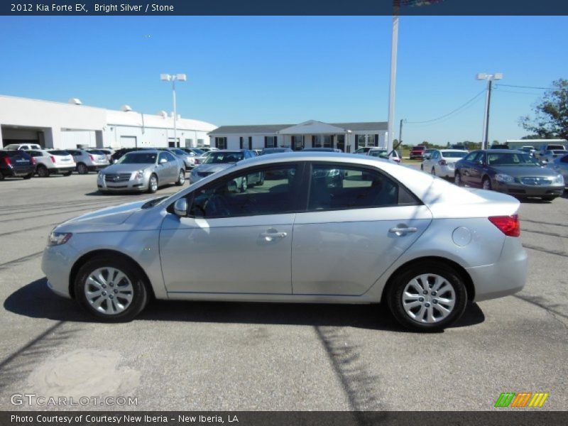 Bright Silver / Stone 2012 Kia Forte EX